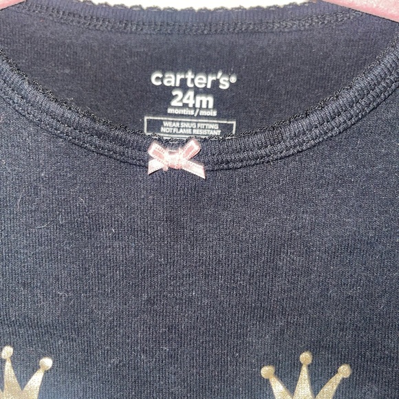 Carters, baby girl pajamas set, size 24M - Picture 3 of 4